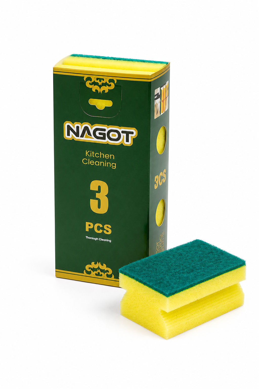 Esponja Acanalada 3 Uds.